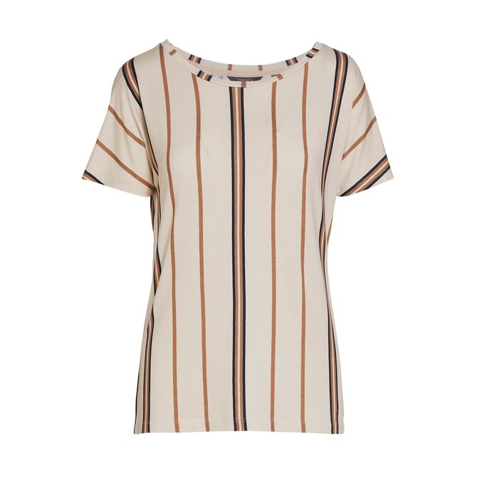 Essenza Ellen Meryl Top Short Sleeve L Vanilla