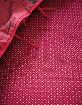 Pip Studio Startile Hoeslaken - Rood 90 x 200 cm hoekhoogte: 25