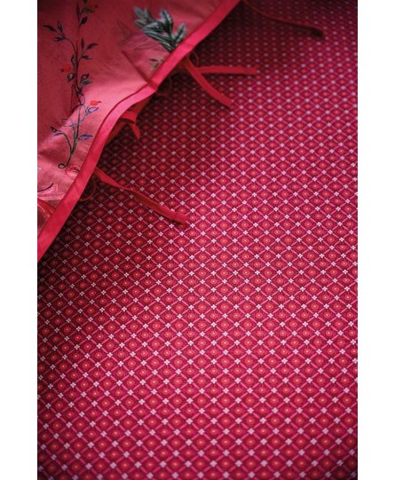 Pip Studio Startile Hoeslaken - Rood 90 x 200 cm hoekhoogte: 25