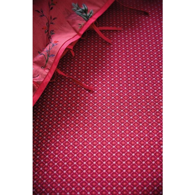 Pip Studio Startile Hoeslaken - Rood 160 x 200 cm hoekhoogte: 25