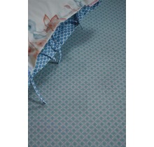 Pip Studio Startile Hoeslaken - Lichtblauw 90 x 200 cm hoekhoogte: 25