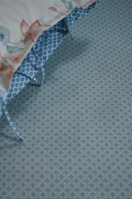 Pip Studio Startile Hoeslaken - Lichtblauw 90 x 200 cm hoekhoogte: 25