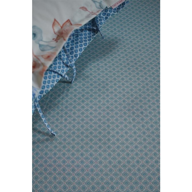 Pip Studio Startile Hoeslaken - Lichtblauw 90 x 200 cm hoekhoogte: 25