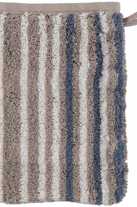 Cawö Noblesse Lines Streifen Washandje graphit