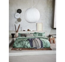 Vandyck Night Bloom Smoke Green 1-Persoons (140X200/220 + 1 Sloop)