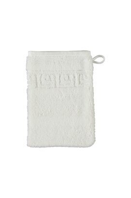 Cawö Noblesse Uni Washandje Wit
