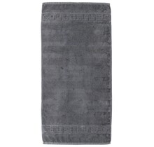 Cawö Noblesse Uni Handdoek 50x100 Antraciet