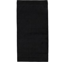 Cawö Noblesse Uni Handdoek 50x100 Schwarz