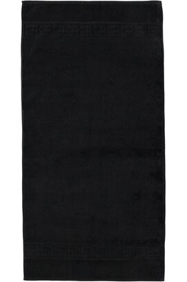 Cawö Noblesse Uni Handdoek 50x100 Schwarz