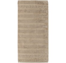 Cawö Noblesse Uni Handdoek 50x100 Zand