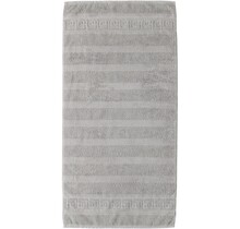 Cawö Noblesse Uni Handdoek 50x100 Zilver
