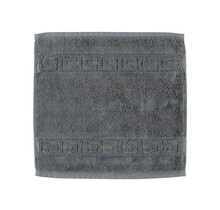 Cawö Noblesse Uni Gezichtsdoekje Antraciet