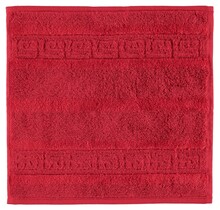 Cawö Noblesse Uni Gezichtsdoekje Bordeaux