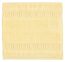 Cawö Noblesse Uni Gezichtsdoekje Honig