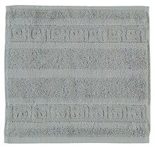 Cawö Noblesse Uni Gezichtsdoekje Platina