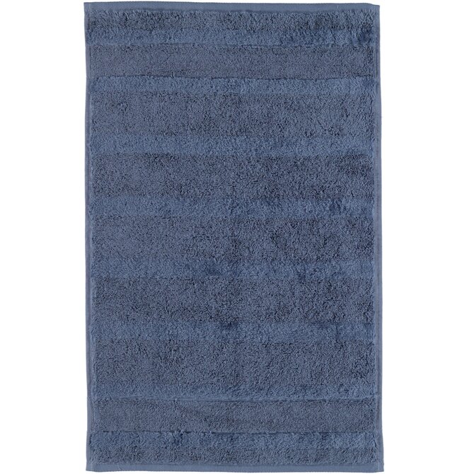 Cawö Noblesse2 Uni Gastendoekje 30x50 Nachtblau