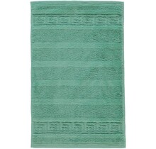 Cawö Noblesse Uni Gastendoekje 30x50 Agave