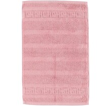 Cawö Noblesse Uni Gastendoekje 30x50 Oudroze