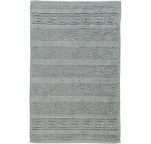 Cawö Noblesse Uni Gastendoekje 30x50 Platina