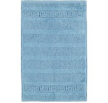 Cawö Noblesse Uni Gastendoekje 30x50 Sky