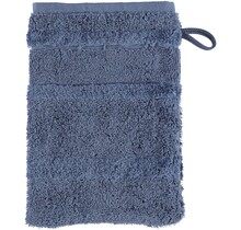 Cawö Noblesse2 Uni Washandje Nachtblau