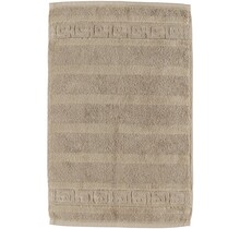 Cawö Noblesse Uni Gastendoekje 30x50 Zand