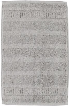 Cawö Noblesse Uni Gastendoekje 30x50 Zilver