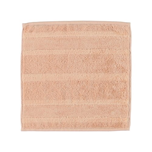 Cawö Cawö Noblesse2 Uni Gezichtsdoekje 30x30 Lachs