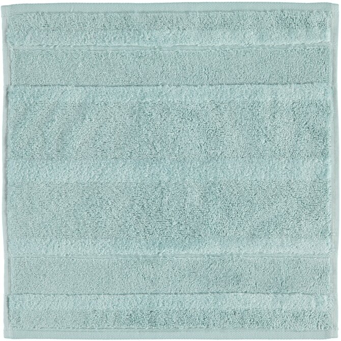 Cawö Noblesse2 Uni Gezichtsdoekje 30x30 Seegrün
