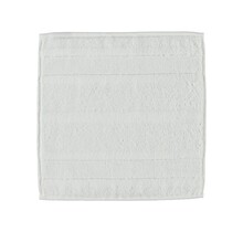 Cawö Noblesse2 Uni Gezichtsdoekje 30x30 Wit