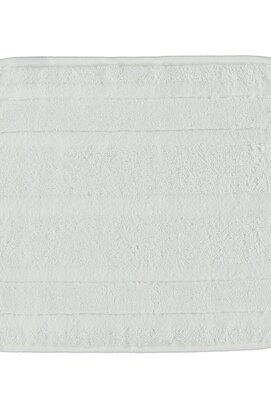 Cawö Noblesse2 Uni Gezichtsdoekje 30x30 Wit