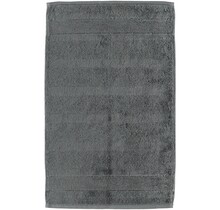 Cawö Noblesse2 Uni Gastendoekje 30x50 Antraciet