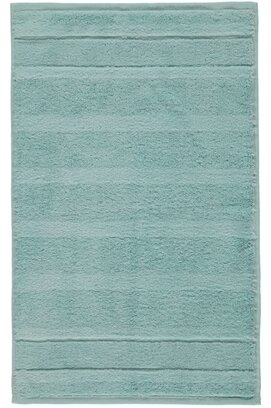 Cawö Noblesse2 Uni Gastendoekje 30x50 Soft-Türkis