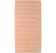 Cawö Noblesse Uni Badhanddoek Zalm