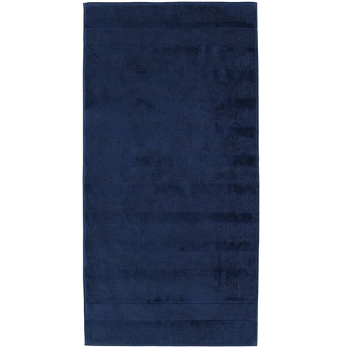 Cawö Cawo Noblesse 2 Uni Handdoek Navy