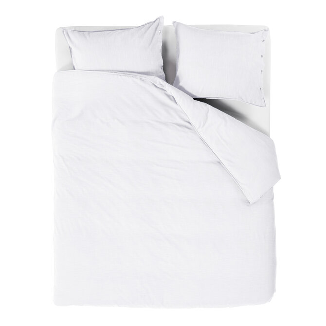 Beddinghouse Dutch Design Far Away Dekbedovertrek - Wit 200 x 200/220 cm