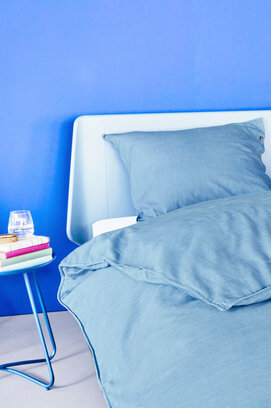 Beddinghouse Dutch Design Far Away Dekbedovertrek - Blauwgrijs 260 x 200/220 cm