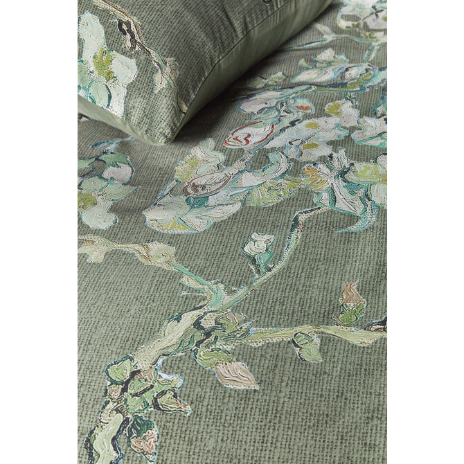 Beddinghouse x Van Gogh Museum Blossoming Dekbedovertrek - Groen 260 x 200/220 cm Beddinghouse x Van Gogh Museum Blossoming Dekbedovertrek - Groen 260 x 200/220 cm