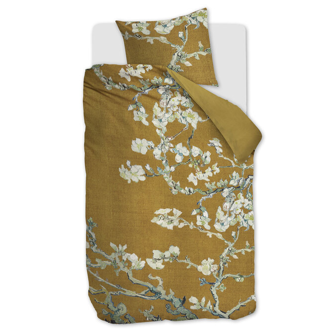 Beddinghouse x Van Gogh Museum Blossoming Dekbedovertrek - Oker 140 x 200/220 cm Beddinghouse x Van Gogh Museum Blossoming Dekbedovertrek - Oker 140 x 200/220 cm