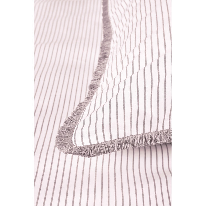 At Home by BeddingHouse Minimalist Dekbedovertrek - Zand 240 x 200/220 cm