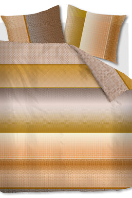 Beddinghouse Odette Dekbedovertrek - Geel 200 x 200/220 cm