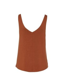 Essenza Sunny Uni Top sleeveless Marron M