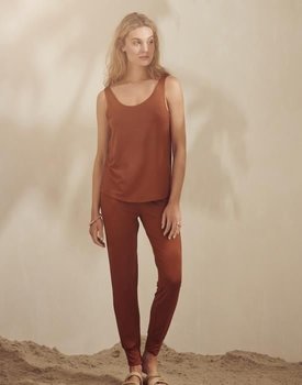 Essenza Sunny Uni Top sleeveless Marron M