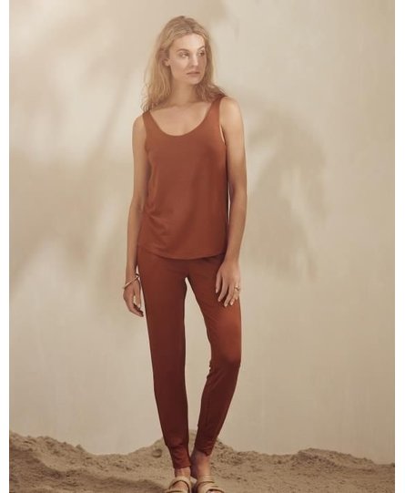 Essenza Sunny Uni Top sleeveless Marron M