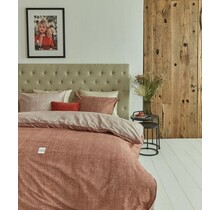 Rivièra Maison Coughton Court Dekbedovertrek - Terra 200 x 200/220 cm