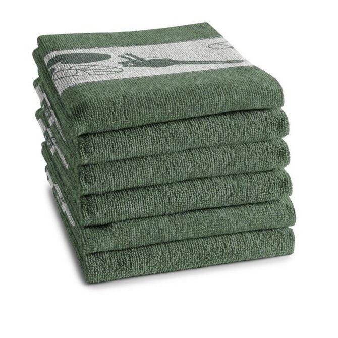 DDDDD Keukendoek Froggy 50x55 Laurel