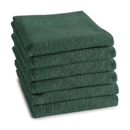 DDDDD DDDDD keukendoek logo 50x55cm green afbeelding