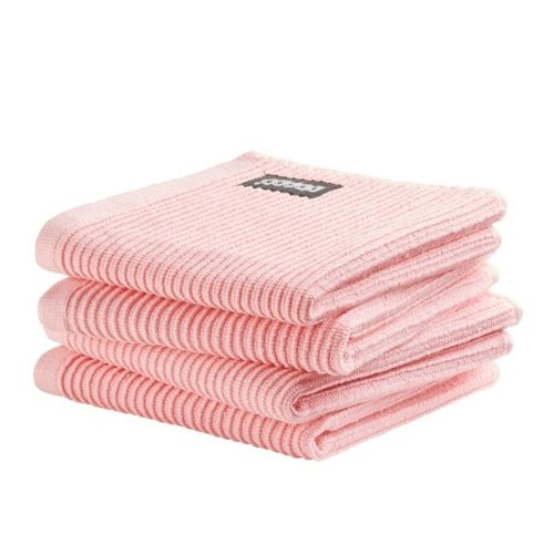 DDDDD DDDDD vaatdoek Basic pastel pink 30 x 30 cm afbeelding