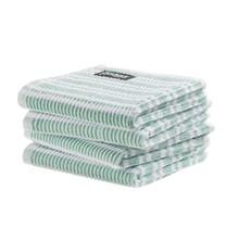 DDDDD vaatdoek Stripe pastel green 30 x 30 cm