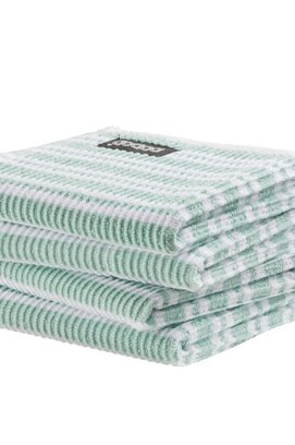 DDDDD vaatdoek Stripe pastel green 30 x 30 cm